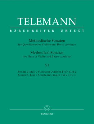 Methodical Sonatas for Violin (Flute) and Bc: Volume 6