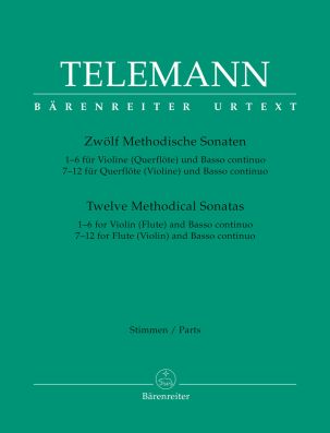 Methodical Sonatas for Violin (Flute) and Bc (Playing Score)