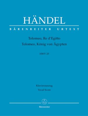Tolomeo, Re di Egitto (HWV 25) (Vocal Score)