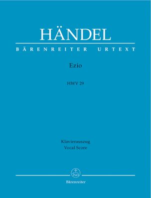 Ezio (HWV 29) (Vocal Score)