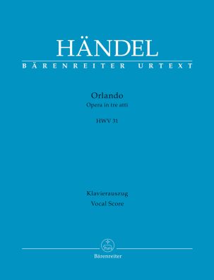Orlando (HWV 31) (Vocal Score)