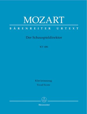 Der Schauspieldirektor (K.486) (Vocal Score)