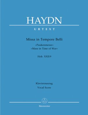 Missa in Tempore Belli (Hob.XXII:9) (Mass in Time of War) (Vocal Score)
