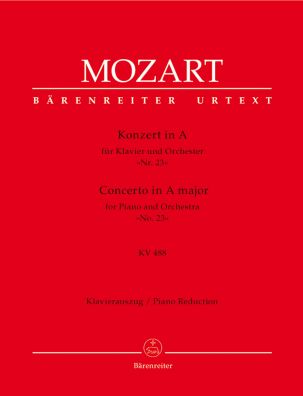 Concerto for Piano No.23 in A major (K.488) (Piano Reduction)
