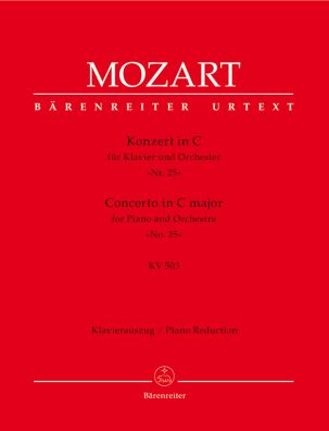 Concerto for Piano No.25 in C major (K.503) (Piano Reduction)