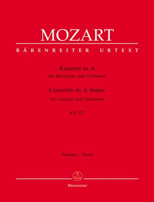 Concerto for Clarinet in A major (K.622) (Full Score)