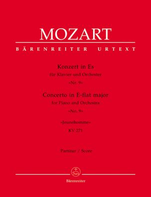 Concerto for Piano No.9 in E-flat major (K.271) (Jeunehomme) (Full Score)