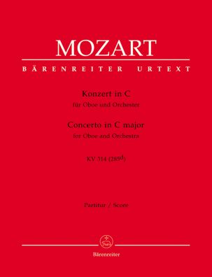 Concerto for Oboe in C major (K.314) (Full Score)