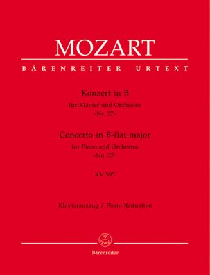 Concerto for Piano No.27 in B-flat major (K.595) (Piano Reduction)