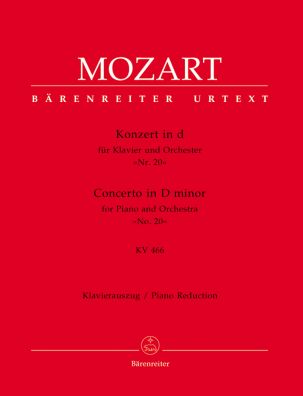 Concerto for Piano No.20 in D minor (K.466) (Piano Reduction)