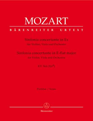 Sinfonia concertante for Violin, Viola and Orchestra in E-flat major (K.364) (Full Score)