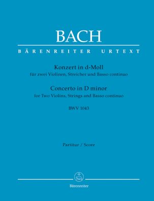 Double Concerto for Two Violins in D minor (BWV 1043) (Full Score)