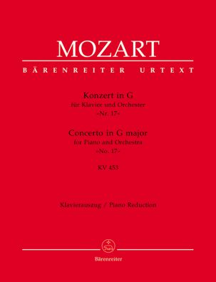 Concerto for Piano No.17 in G major (K.453) (Piano Reduction)