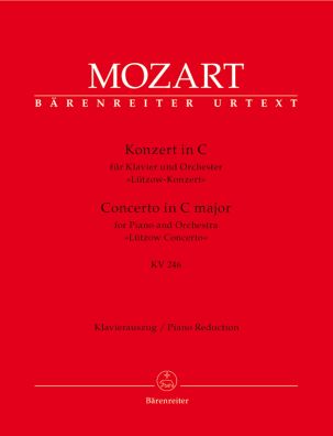 Concerto for Piano No.8 in C major (K.246) (Lützow) (Piano Reduction)