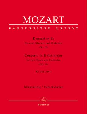 Concerto for two Pianos No.10 in E-flat major (K.365) (Piano Reduction)