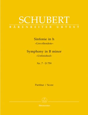 Symphony No.7 in B minor D 759 (Unfinished) (Full Score)