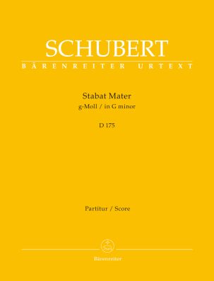 Stabat Mater in G minor D 175 (Full Score)
