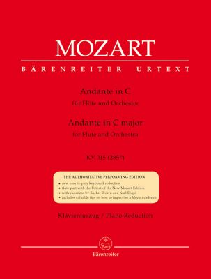 Andante in C major for Flute (K.315) (Flute & Piano)