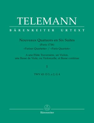 Nouveaux Quatuors en Six Suites I: Paris Quartets I (Score & Parts)