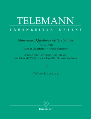 Nouveaux Quatuors en Six Suites II: Paris Quartets II (Score & Parts)