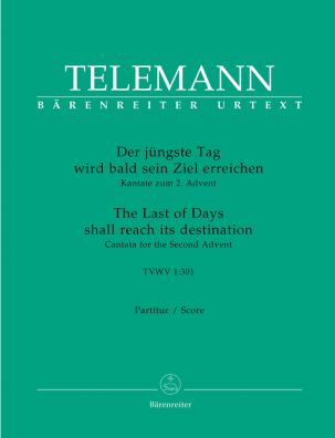 Der jüngste Tag wird bald sein Ziel erreichen (TVWV 1:301) (Full Score)