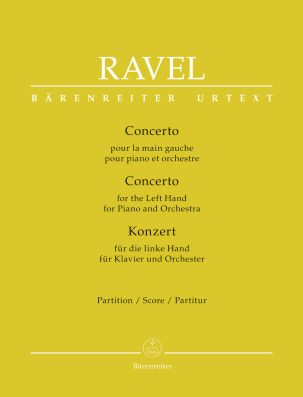 Concerto for the Left Hand for Piano and Orchestra (Full Score)