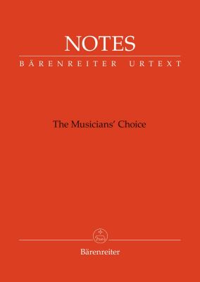 Barenreiter Notes Manuscript and Notebook