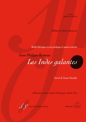 Les Indes galantes RCT 44 (Vocal Score)