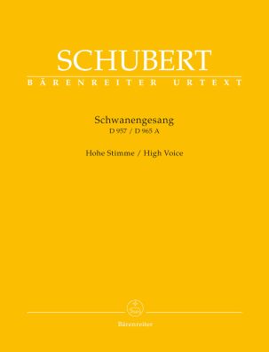 Schwanengesang D 957 / D 965 A,  High Voice & Piano