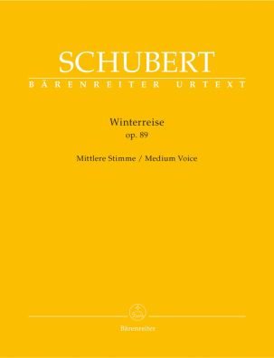 Winterreise Op.89 D 911 Medium Voice & Piano