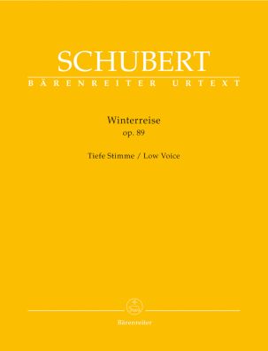 Winterreise Op.89 D 911 Low Voice & Piano