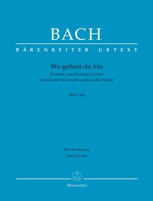 Cantata No.166 Wo gehest du hin? (BWV 166) (Vocal Score)