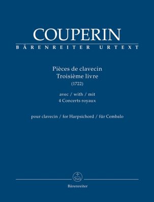 Pièces de clavecin for Harpsichord Book 3 - 1722