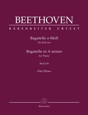 Bagatelle in A minor, WoO 59 Für Elise (Piano)