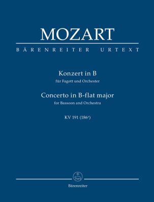 Concerto for Bassoon in B-flat major (K.191) (Study Score)