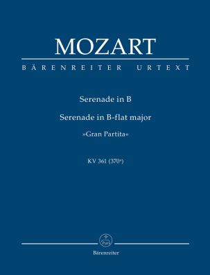 Serenade in B-flat major (K.361) (Gran Partita) (Study Score)