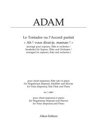 Ah! vous dirai-je, maman! for Voice, Flute and Piano or for Voice and Piano