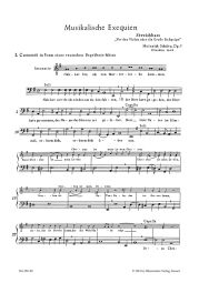 Musikalische Exequien (SWV 279-281) (Double Bass)