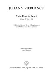 Mein Herz ist bereit (Score & Parts)