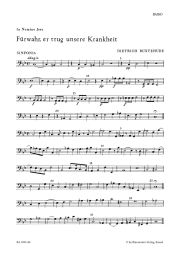 Fuerwahr, Er Trug Unsere Krankheit (Behold, He Bore All Our Infirmities) Cello