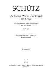 Die sieben Worte Jesu Christi am Kreuz (The Seven Words of Jesus Christ) SWV 478 (Choral Score)