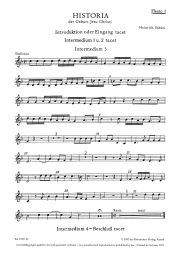 Historia der Geburt Jesu Christi - Christmas Story SWV 435 (Set of Parts)