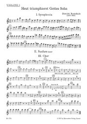 Heut Triumphiert Gottes Sohn for Violin I