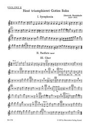 Heut Triumphiert Gottes Sohn for Violin II