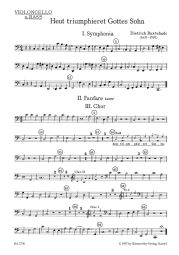 Heut Triumphiert Gottes Sohn for Cello/Double Bass