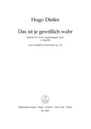 Das ist je gewisslich wahr No 8 from Geistliche Chormusik Op.12
