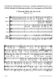 Dennoch bleibe ich stets an dir: Motet No.5 from Israelsbrünnlein