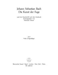 Art of Fugue (BWV 1080) (Viola tenor clef)