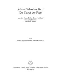 Art of Fugue (BWV 1080) (Violin II)