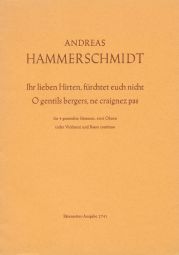 Ihr lieben Hirten, fürchtet euch nicht - O gentils bergers, ne craignez pas (Score)